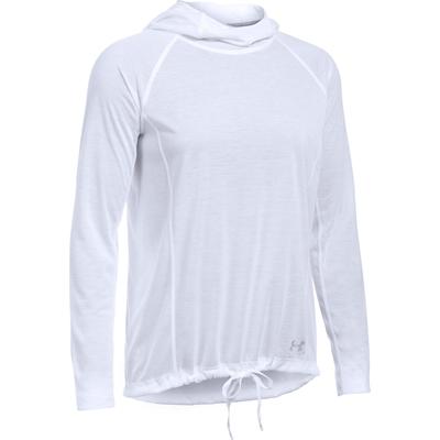Under Armour Womens Threadborne Train Hoodie - White - main image