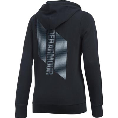 Under Armour Womens Favourite Fleece Full Zip Hoodie - Black