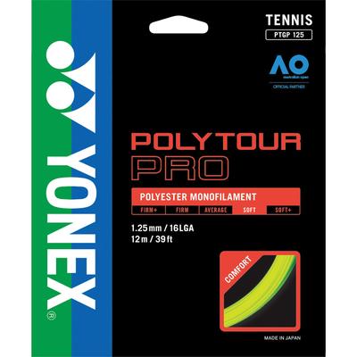 Yonex PolyTour Pro Tennis String Set - Flash Yellow