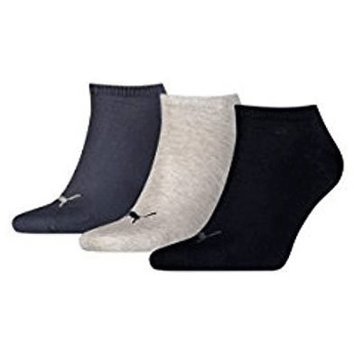 Puma Sneaker Socks (3 Pairs) - Navy Mix - main image