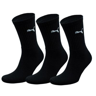 Puma Crew Socks (3 Pairs) - Black - main image
