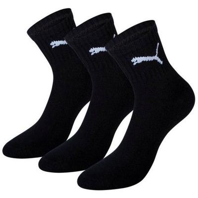 Puma Short Crew Socks (3 Pairs) - Black - main image
