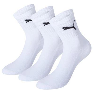 Puma Short Crew Socks (3 Pairs) - White - main image