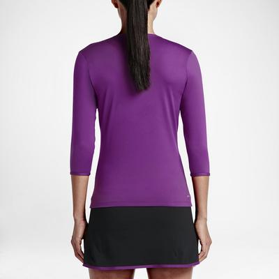 Nike Womens Pure Long-Sleeve Top - Purple Dusk - main image