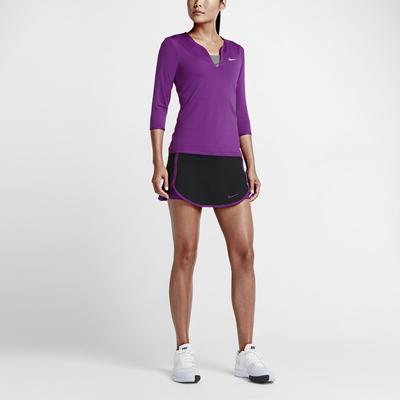 Nike Womens Pure Long-Sleeve Top - Purple Dusk - main image