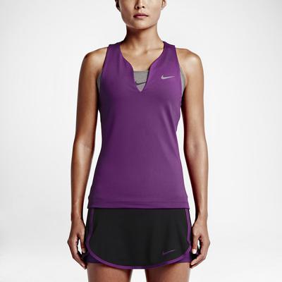 Nike Womens Pure Tennis Tank Top - Purple Dusk - main image