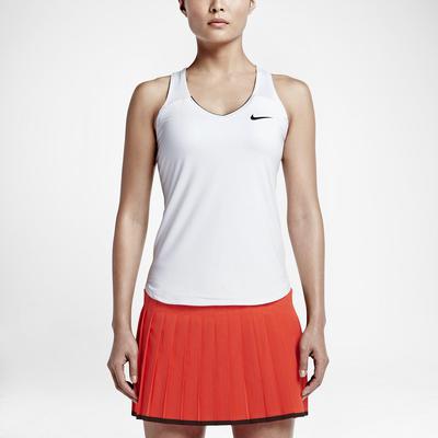 Nike Womens Pure Tank Top - White/Black