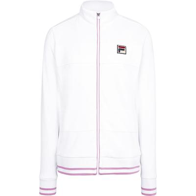 Fila Womens Elite Jacket - White/Pink - main image