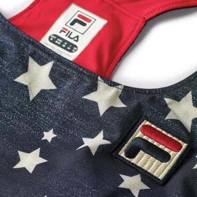 Fila Womens Heritage Star Dress - Navy/Star Print - main image