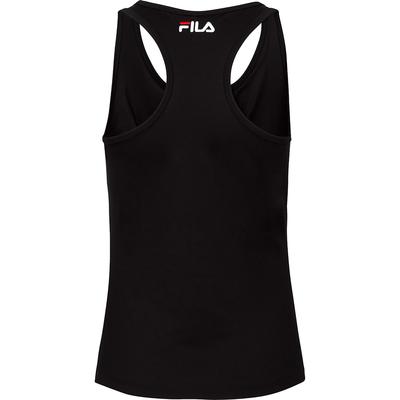 Fila Womens Ruffle Racerback Tank - Black - main image