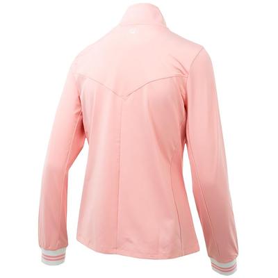 Fila Womens Stripe Full Zip Jacket - Light Pink - main image