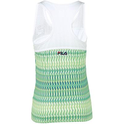 Fila Womens Acqua Sole Open Hole Tank - Green/Blue - main image