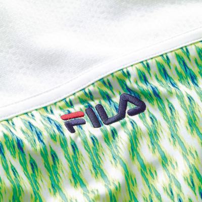 Fila Womens Acqua Sole Open Hole Tank - Green/Blue - main image