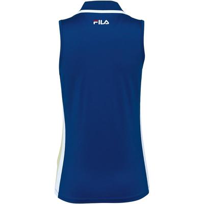 Fila Womens Acqua Sole Sleeveless Tennis Polo - French Blue - main image