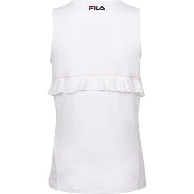 Fila Womens Full Coverage Tank - White/Light Pink