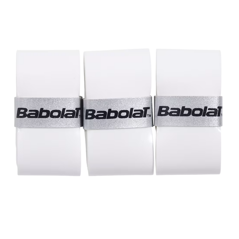 Babolat Pro Tour 2.0 Overgrips (Pack of 3) - White - main image