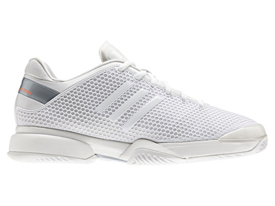 Adidas Womens Stella McCartney Barricade 8 Tennis Shoes - White - main image