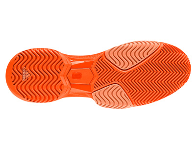 Adidas Womens Stella McCartney Barricade 8 Tennis Shoes - Orange - main image