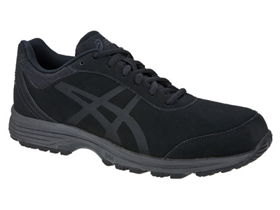 Asics Mens GEL-Nebraska Walking Shoes - Black/Graphite - main image