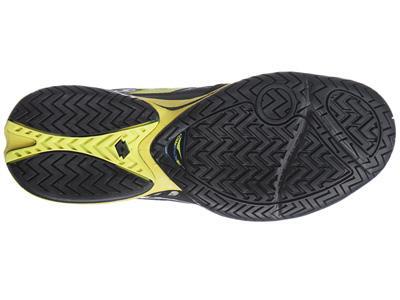 Lotto Mens Raptor Ultra IV Speed Tennis Shoes - Black/Lizard Green - main image
