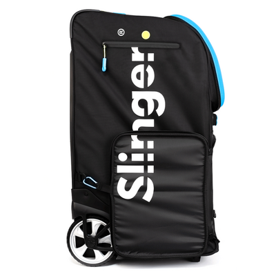 Slinger Grand Slam Battery Powered Tennis Ball Machine Pack - Blue - main image