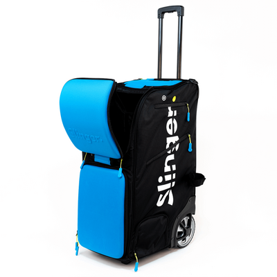 Slinger Grand Slam Battery Powered Tennis Ball Machine Pack - Blue - main image