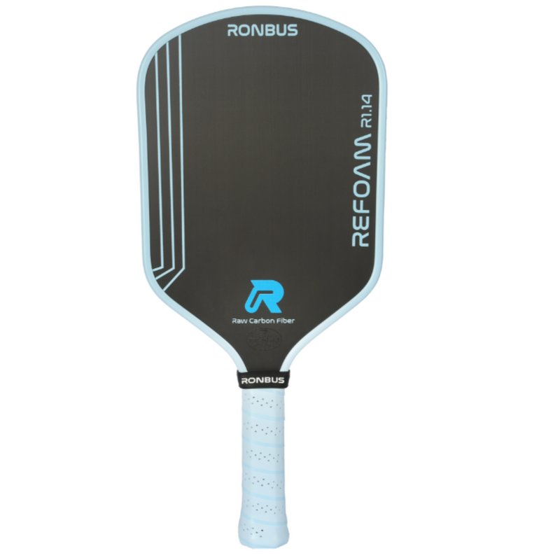 Ronbus Refoam R1 14 mm Pickleball Paddle - Black/Blue - main image