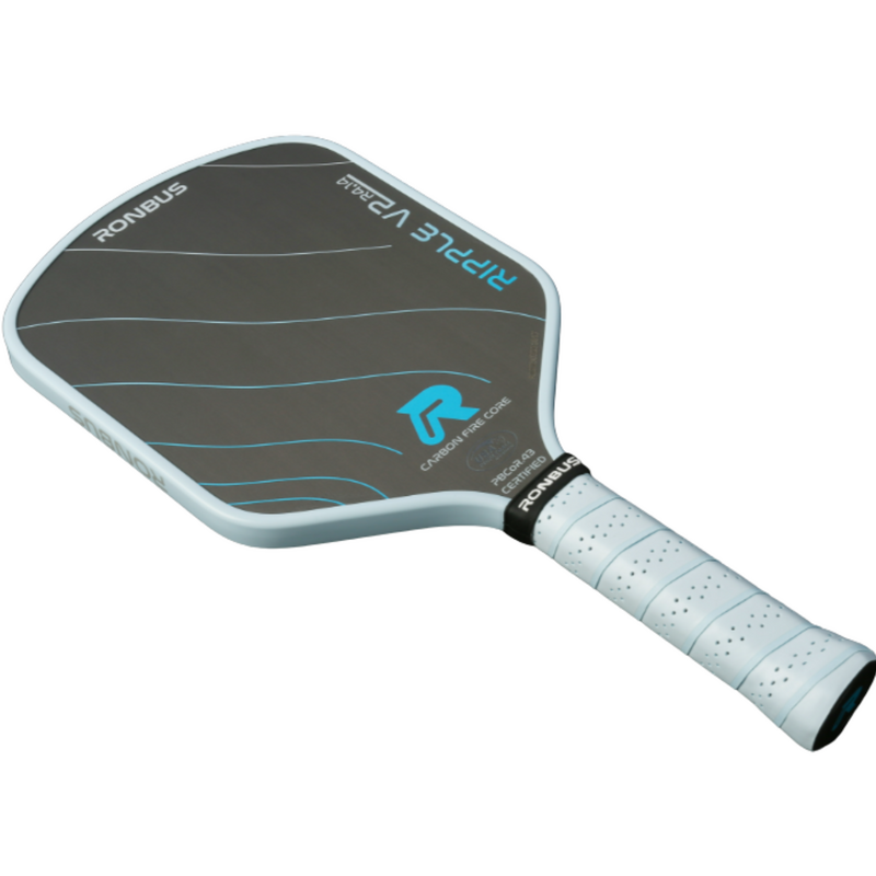 Ronbus Ripple V2 R4 14 mm Pickleball Paddle - Black/Blue - main image