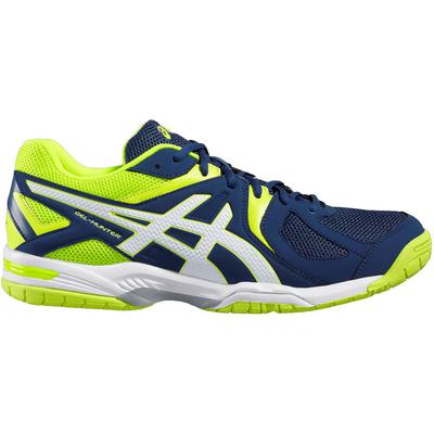 Asics Mens GEL-Hunter 3 Indoor Court Shoes - Blue/Yellow - main image