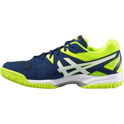 Asics Mens GEL-Hunter 3 Indoor Court Shoes - Blue/Yellow - main image