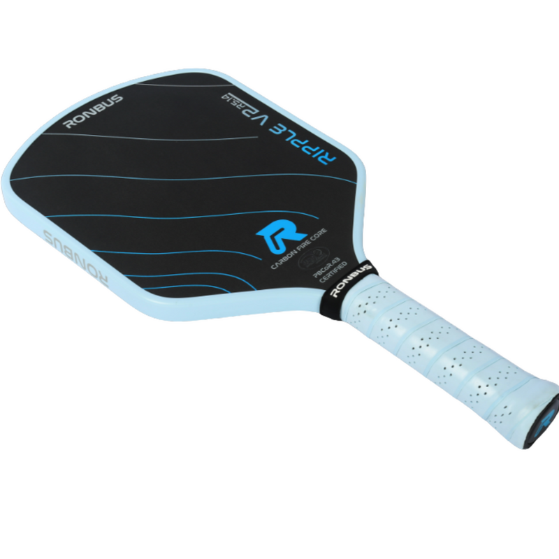 Ronbus Ripple V2 R5 14 mm Pickleball Paddle - Black/Blue - main image