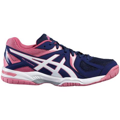 Asics Womens GEL-Hunter 3 Indoor Court Shoes - Blue/Pink - main image