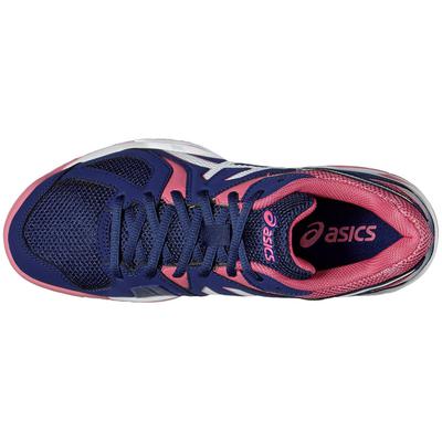 Asics Womens GEL-Hunter 3 Indoor Court Shoes - Blue/Pink - main image