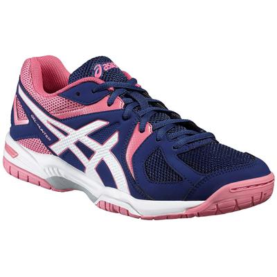 Asics Womens GEL-Hunter 3 Indoor Court Shoes - Blue/Pink - main image