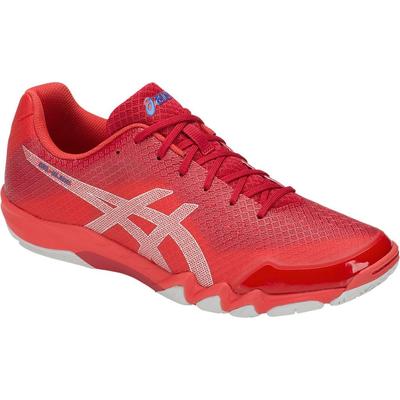 Asics Mens GEL-Blade 6 Speed Indoor Court Shoes - Samba/Silver - main image