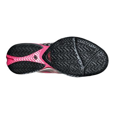Lotto Womens Raptor Evo Speed Tennis Shoes - Metal Silver/Fluo Pink - main image