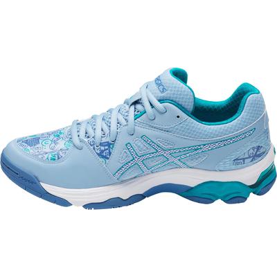 Asics Womens GEL-Netburner 13 Indoor Shoes - Blue - Tennisnuts.com