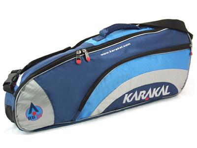 Karakal RB25 4 Racket Bag - Navy/Blue/Silver - main image