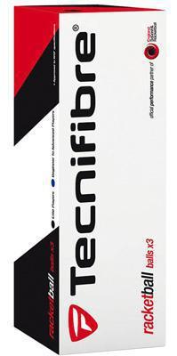 Tecnifibre Racketball/Squash57 Balls - Black (3 Ball Pack)