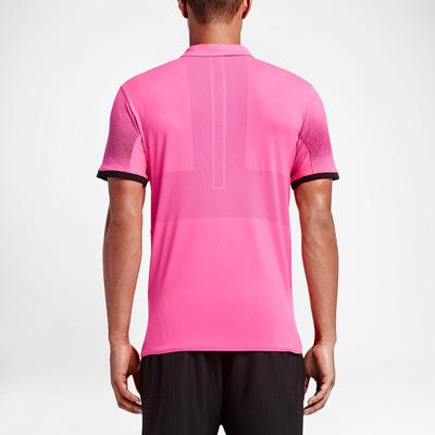 Nike Mens Advantage Premier RF Polo - Hyper Pink/Black - main image