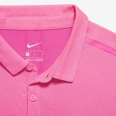 Nike Mens Advantage Premier RF Polo - Hyper Pink/Black - Tennisnuts.com