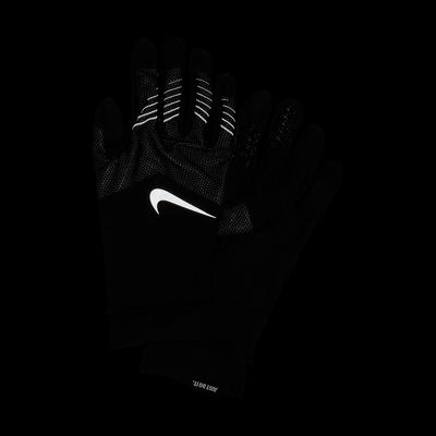 Nike Mens Storm-FIT Hybrid Running Gloves - Black - main image