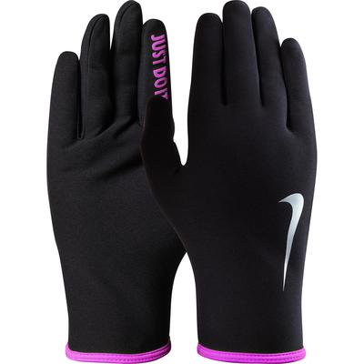 Nike Womens Lightweight Rival 2.0 Running Gloves - Black/Pink - main image