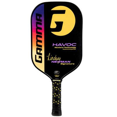 Gamma Lindsey Newman Signature Havoc Pickleball Paddle - Black/Orange - main image