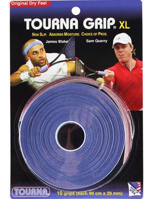 Tourna Grip XL Overgrips (Pack of 10) - Blue - main image