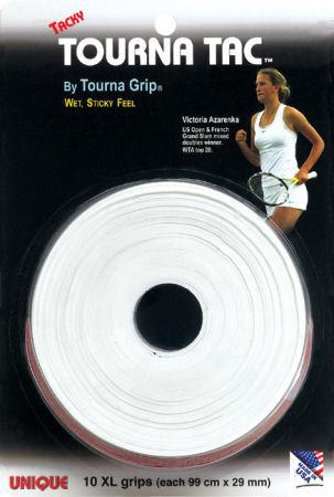 Tourna Tac Overgrips (Pack of 10) - White