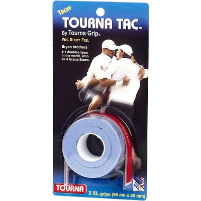 Tourna Tac Overgrips (Pack of 3) - Blue