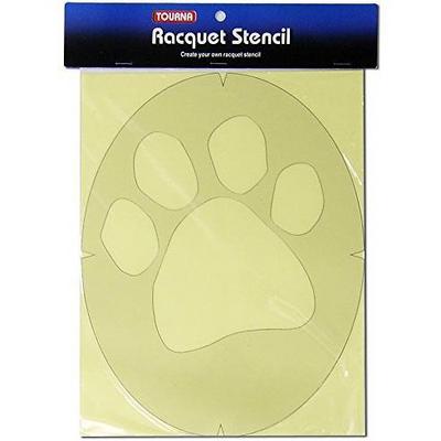 Tourna Paw Print Stencil Card - main image
