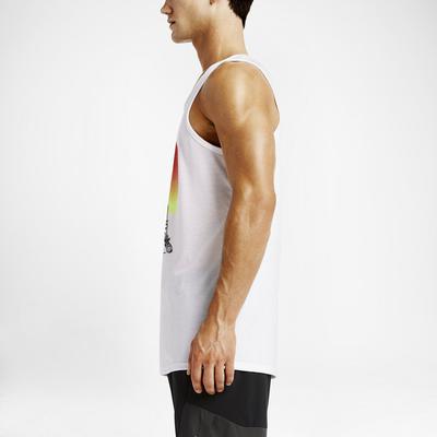 Nike Mens Endless Runner Tank Top - White - main image