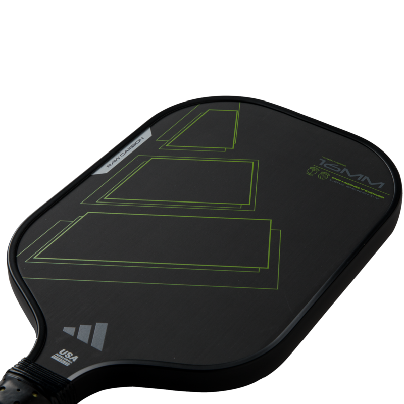 Adidas RX Carbon ATTK 2025 Pickleball Paddle-Black/Lime - main image